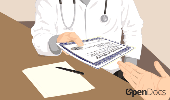 Obtaining a Death Certificate.
